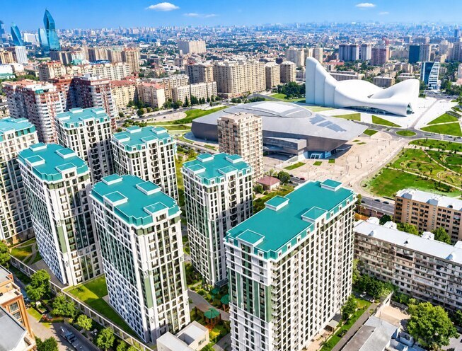 Продаётся 2-комн. новостройка 44 м², м. Гянджлик, photo 8 from 9