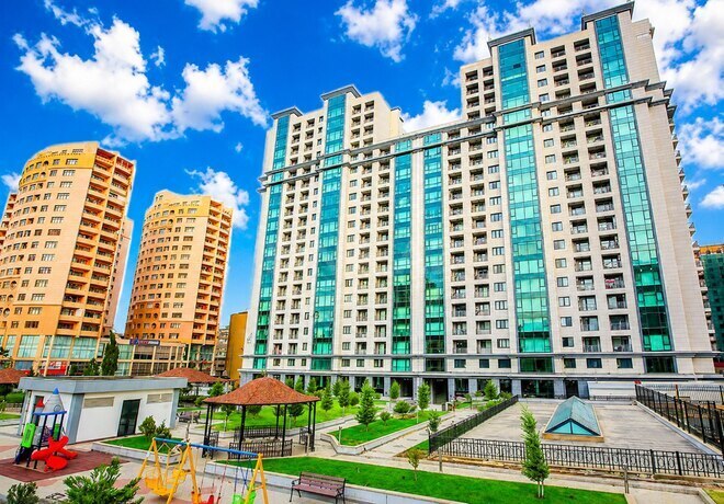 Продаётся 3-комн. новостройка 136 м², м. Иншаатчылар, photo 1 from 12