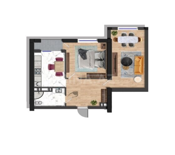 Продается 2-комн. новостройка 75.2 м², пос. Бинагади, photo 3 from 25