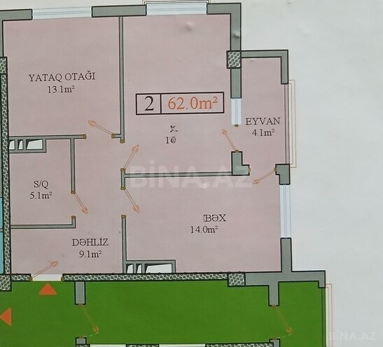 Продаётся 2-комн. новостройка 66 м², пос. Сураханы, photo 5 from 11
