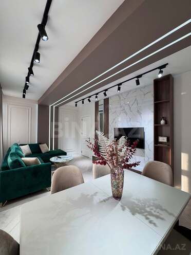 İcarəyə verilir 3 otaqlı yeni tikili 125 m², Nizami m., photo 1 from 14