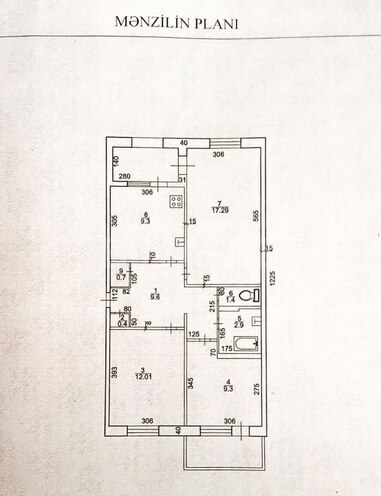 Продаётся 3-комн. вторичка 85 м², м. Ази Асланов, photo 23 from 24