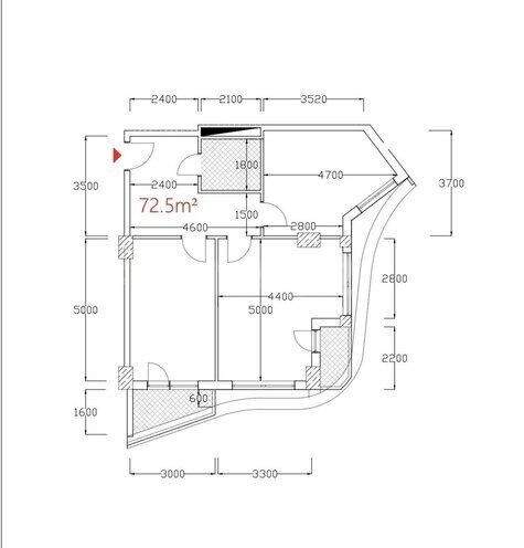 Продаётся 3-комн. новостройка 72.5 м², м. Нефтчиляр, photo 7 from 8