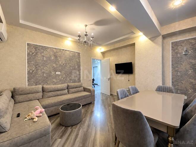 İcarəyə verilir 3 otaqlı yeni tikili 77 m², Qara Qarayev m., photo 1 from 16