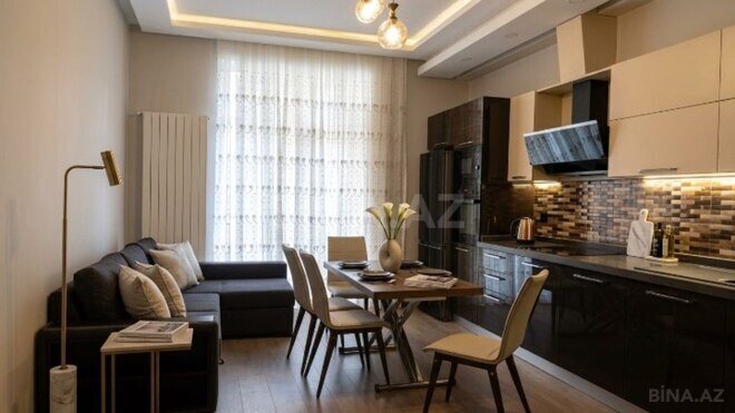 İcarəyə verilir 2 otaqlı yeni tikili 93 m², Şah İsmayıl Xətai m., photo 1 from 8