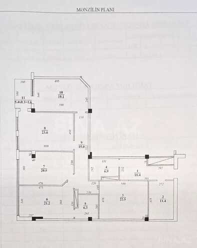 Продаётся 4-комн. новостройка 174.5 м², м. Нариман Нариманов, photo 5 from 6