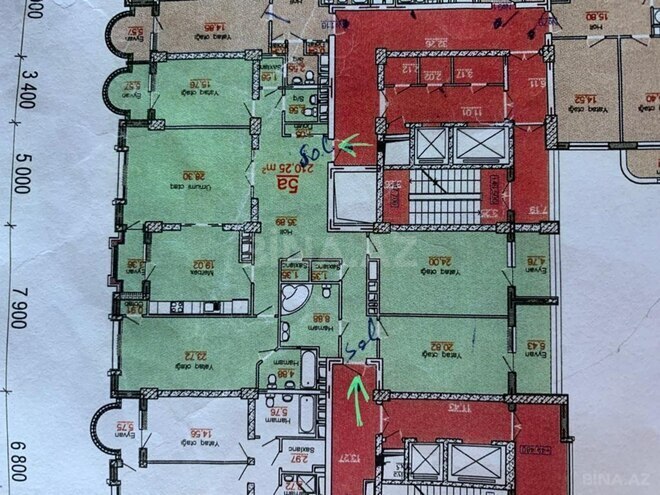 Satılır 5 otaqlı yeni tikili 210 m², Elmlər Akademiyası m., photo 6 from 17