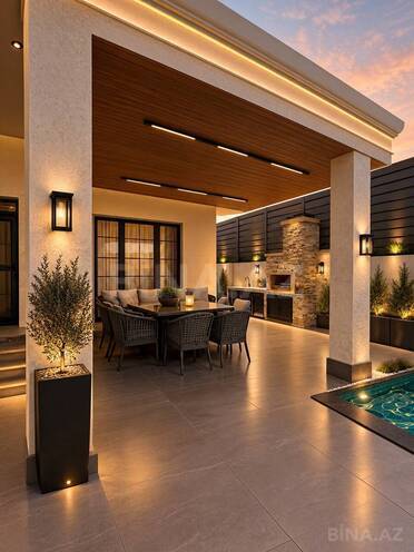 Satılır 4 otaqlı həyət evi/bağ evi 140 m², Mərdəkan q., photo 5 from 15