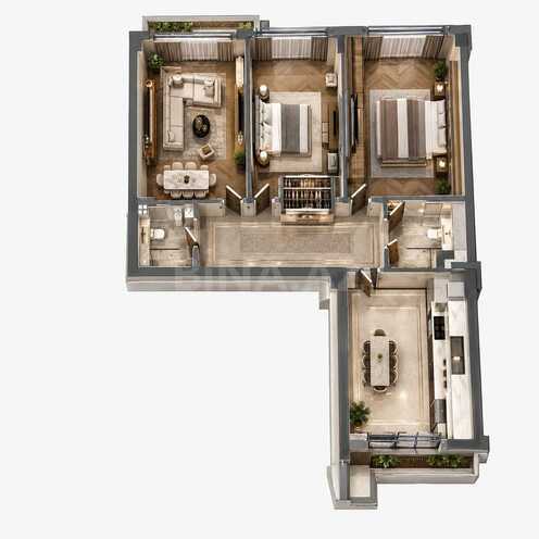 Продаётся 3-комн. новостройка 127 м², пос. Аг шехер, photo 5 from 10