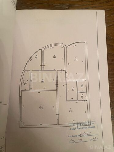 Satılır 3 otaqlı yeni tikili 175 m², Nizami m., photo 5 from 9