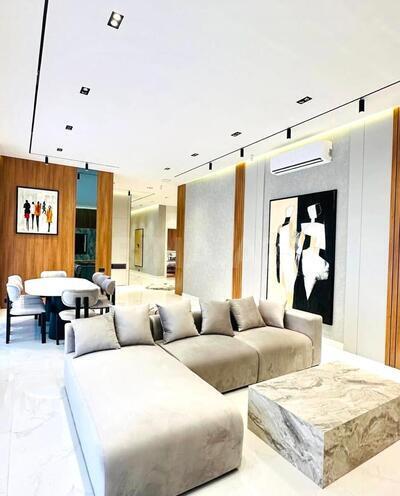 İcarəyə verilir 3 otaqlı yeni tikili 145 m², Ağ şəhər q., photo 1 from 11