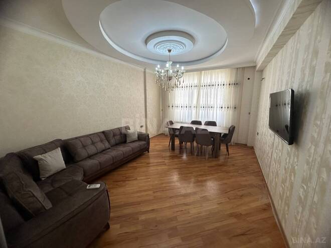 İcarəyə verilir 3 otaqlı yeni tikili 110 m², Həzi Aslanov m., photo 1 from 16