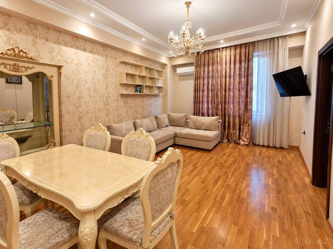 İcarəyə verilir 3 otaqlı yeni tikili 80 m², Qara Qarayev m., photo 1 from 10