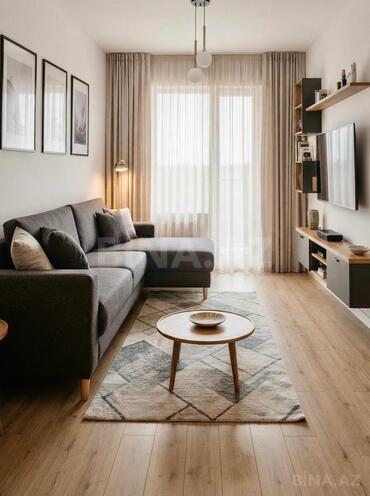 İcarəyə verilir 1 otaqlı yeni tikili 57 m², Sea Breeze q., photo 1 from 6