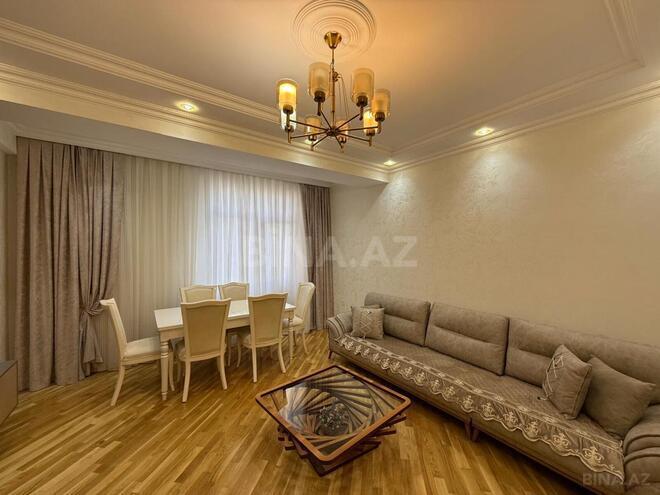 İcarəyə verilir 3 otaqlı yeni tikili 105 m², Qara Qarayev m., photo 3 from 28