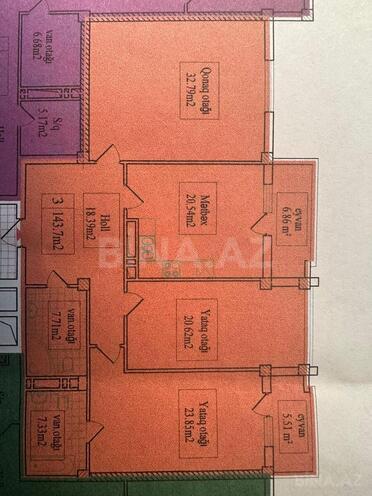 Satılır 3 otaqlı yeni tikili 143 m², Nəriman Nərimanov m., photo 4 from 21