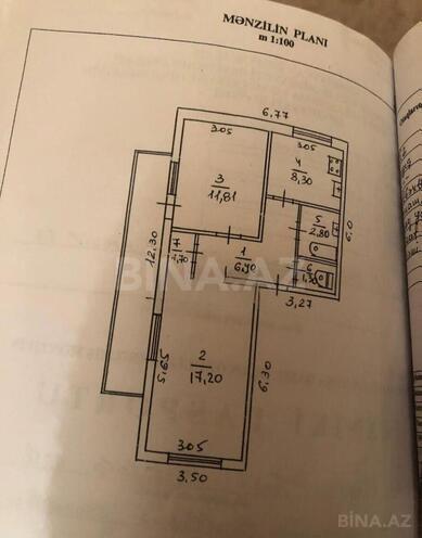 Satılır 2 otaqlı köhnə tikili 60 m², Həzi Aslanov m., photo 5 from 12