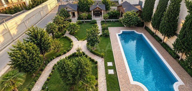 İcarəyə verilir 8 otaqlı həyət evi/bağ evi 600 m², Nəsimi m., photo 3 from 26