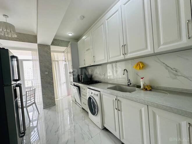 İcarəyə verilir 3 otaqlı yeni tikili 115 m², Nizami m., photo 6 from 21