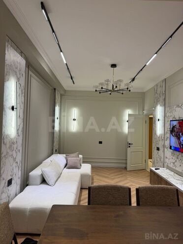 İcarəyə verilir 2 otaqlı yeni tikili 80 m², Elmlər Akademiyası m., photo 1 from 14