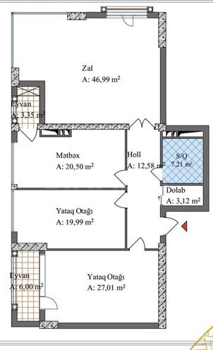 Satılır 3 otaqlı yeni tikili 113 m², 28 May m., photo 3 from 13