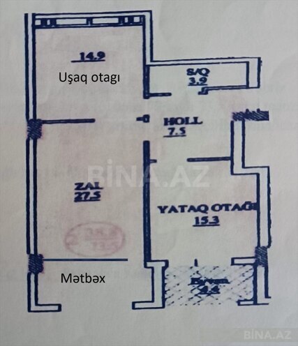 Satılır 3 otaqlı yeni tikili 74 m², Gənclik m., photo 3 from 19
