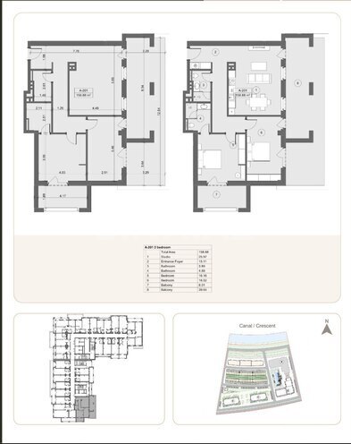 Satılır 3 otaqlı yeni tikili 158.9 m², Sea Breeze q., photo 10 from 11