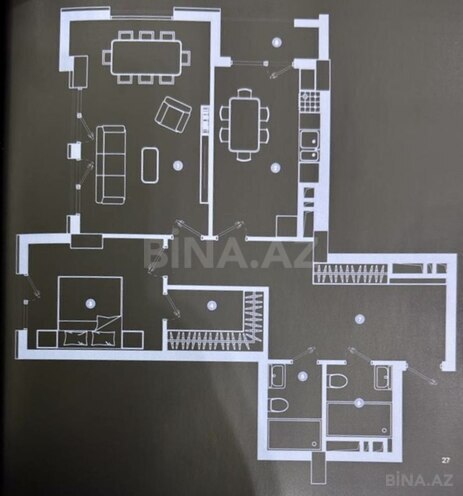 Продаётся 2-комн. новостройка 90.5 м², м. Нариман Нариманов, photo 7 from 9