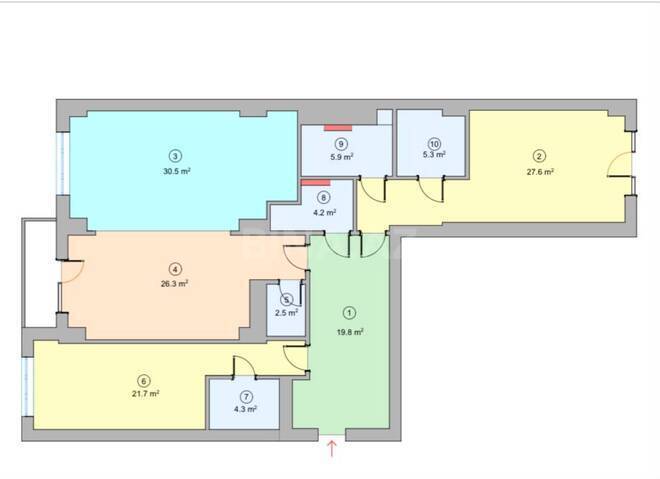 Продаётся 3-комн. новостройка 170 м², м. Шах Исмаил Хатаи, photo 3 from 26