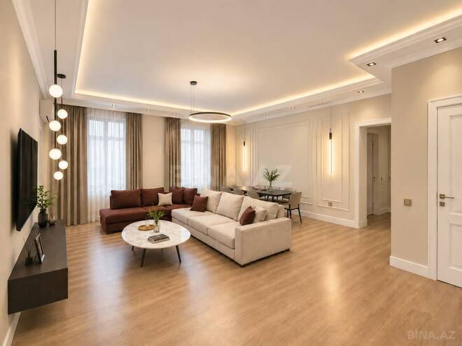 Сдается 3-комн. новостройка 150 м², м. Низами, photo 1 from 17