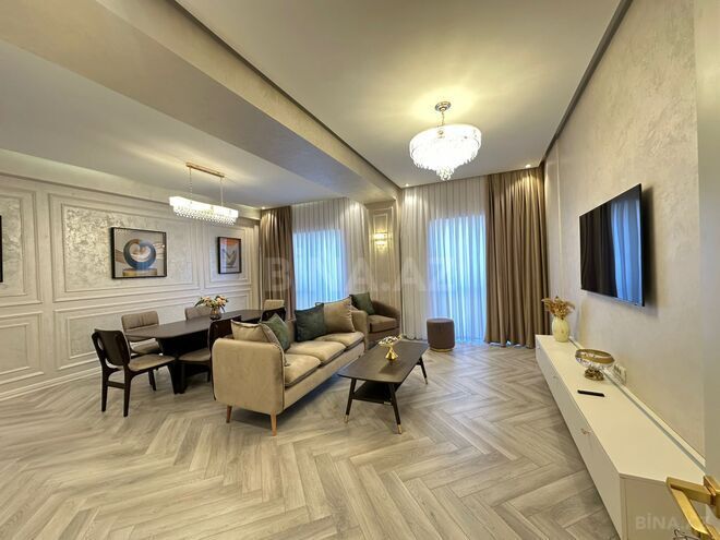 İcarəyə verilir 3 otaqlı yeni tikili 140 m², Ağ şəhər q., photo 1 from 18