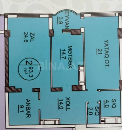 Продаётся 2-комн. новостройка 95 м², м. 28 мая, photo 4 from 7