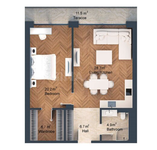Satılır 2 otaqlı yeni tikili 90.2 m², Nardaran q., photo 3 from 18