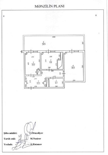 Продаётся 2-комн. новостройка 90 м², м. Халглар Достлугу, photo 11 from 32