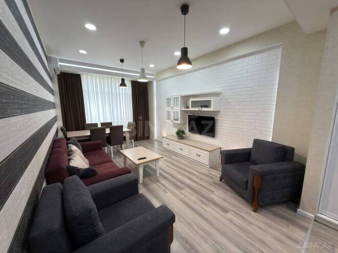 İcarəyə verilir 3 otaqlı yeni tikili 110 m², Gənclik m., photo 1 from 20