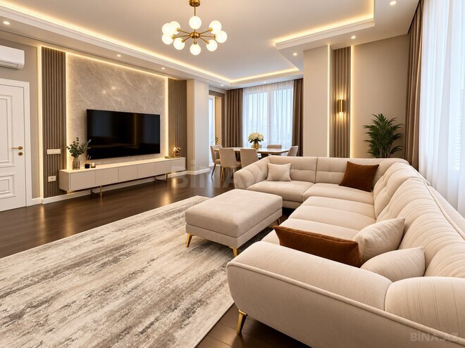 Сдается 3-комн. новостройка 160 м², м. Низами, photo 1 from 9