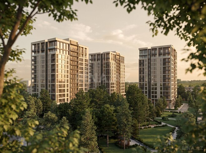 Satılır 3 otaqlı yeni tikili 90 m², Bakıxanov q., photo 1 from 8