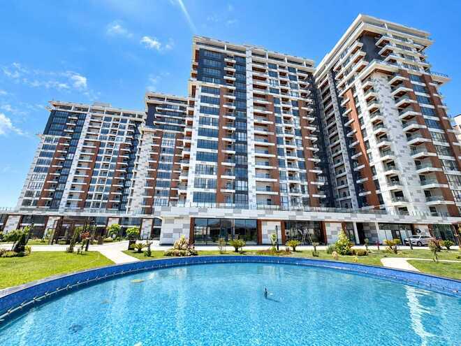 Сдается 3-комн. новостройка 110 м², м. Кероглу, photo 1 from 18
