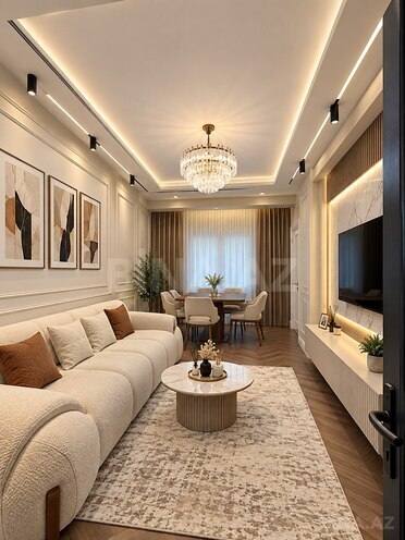 İcarəyə verilir 2 otaqlı yeni tikili 70 m², Elmlər Akademiyası m., photo 1 from 9