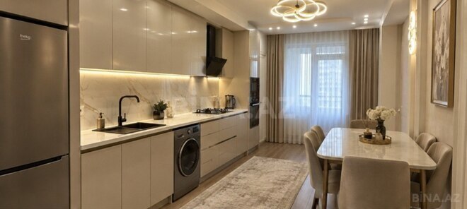 İcarəyə verilir 3 otaqlı yeni tikili 120 m², Ağ şəhər q., photo 4 from 9