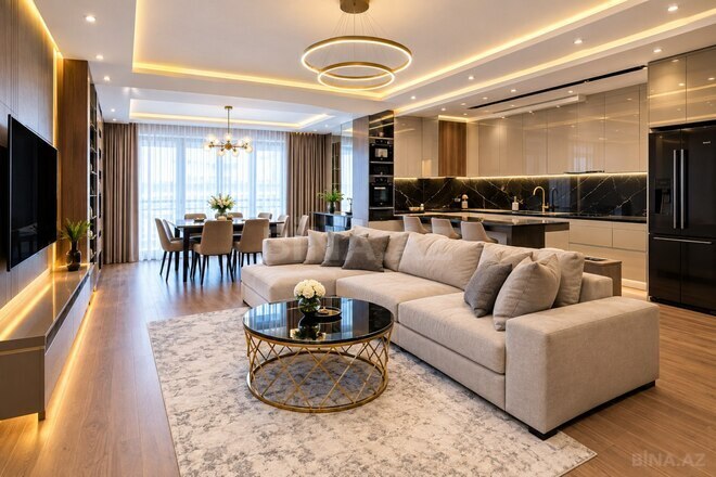 Сдается 4-комн. новостройка 205 м², м. Низами, photo 1 from 9