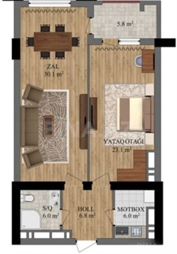 Продаётся 2-комн. новостройка 80 м², м. 28 мая, photo 4 from 7