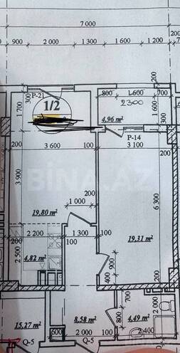 Satılır 2 otaqlı yeni tikili 75 m², Nəriman Nərimanov m., photo 5 from 9