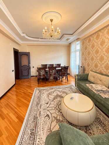 İcarəyə verilir 3 otaqlı yeni tikili 125 m², Nizami m., photo 4 from 14