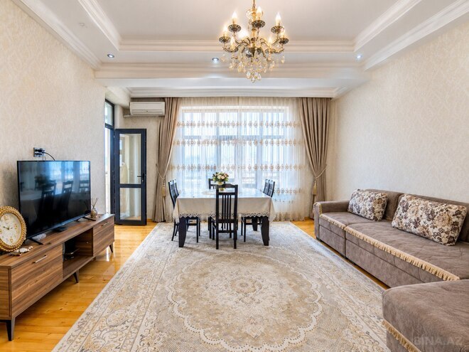 Satılır 3 otaqlı yeni tikili 107 m², Qara Qarayev m., photo 1 from 14