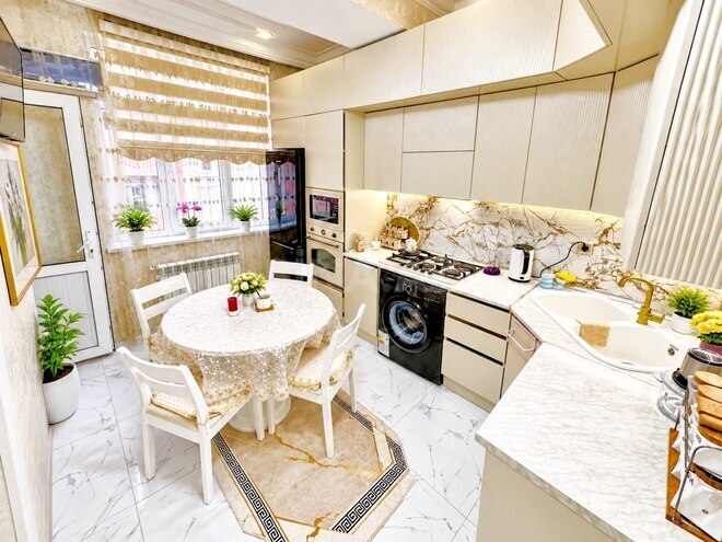 Satılır 3 otaqlı yeni tikili 106 m², Qara Qarayev m., photo 15 from 17