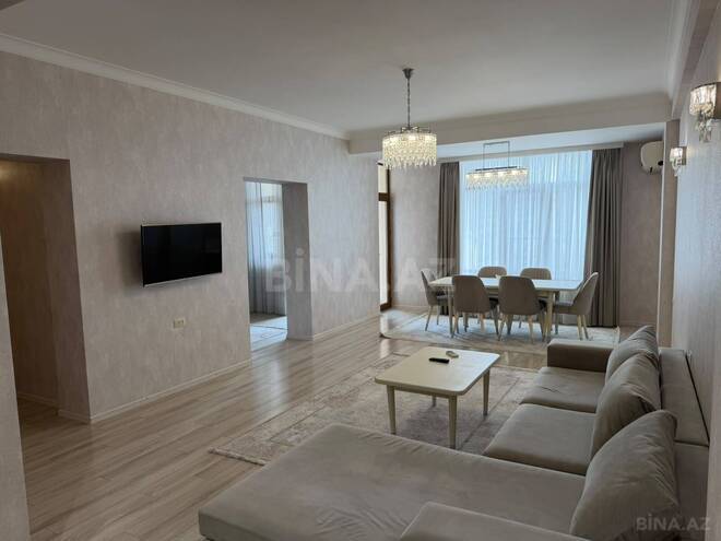 İcarəyə verilir 3 otaqlı yeni tikili 115 m², Şah İsmayıl Xətai m., photo 1 from 26