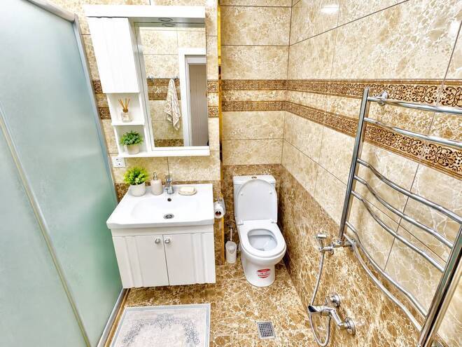 İcarəyə verilir 2 otaqlı yeni tikili 60 m², Qara Qarayev m., photo 7 from 8
