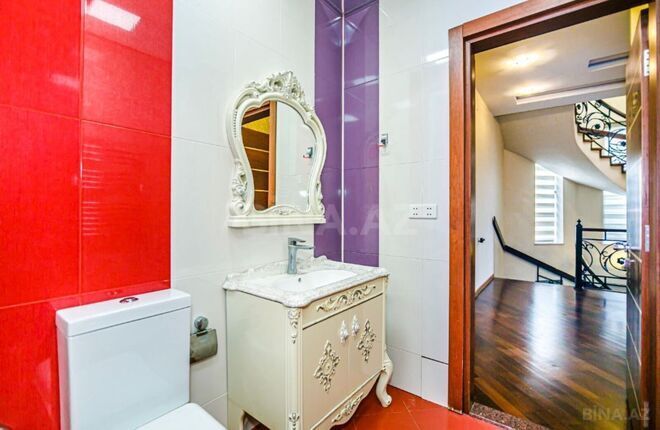 İcarəyə verilir 8 otaqlı həyət evi/bağ evi 800 m², Yasamal r., photo 24 from 32