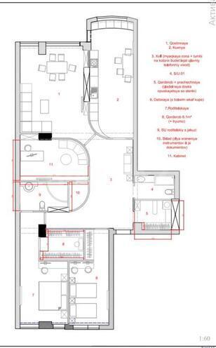 Продаётся 4-комн. новостройка 177 м², Насиминский  р., photo 31 from 32